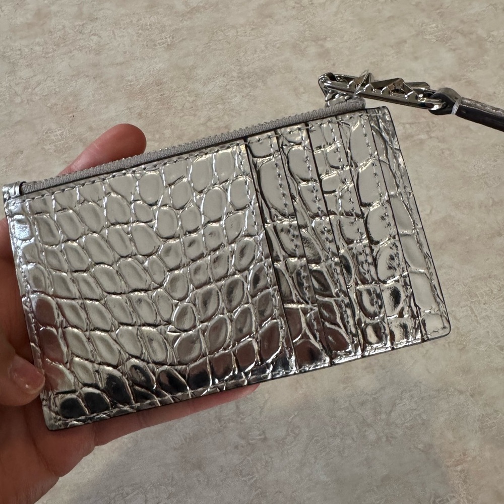 MICHAEL Michael Kors Empire Small Zip Card Case - Picture 5 of 8